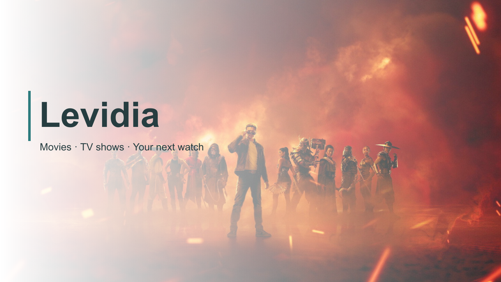 Levidia movie and television browsing